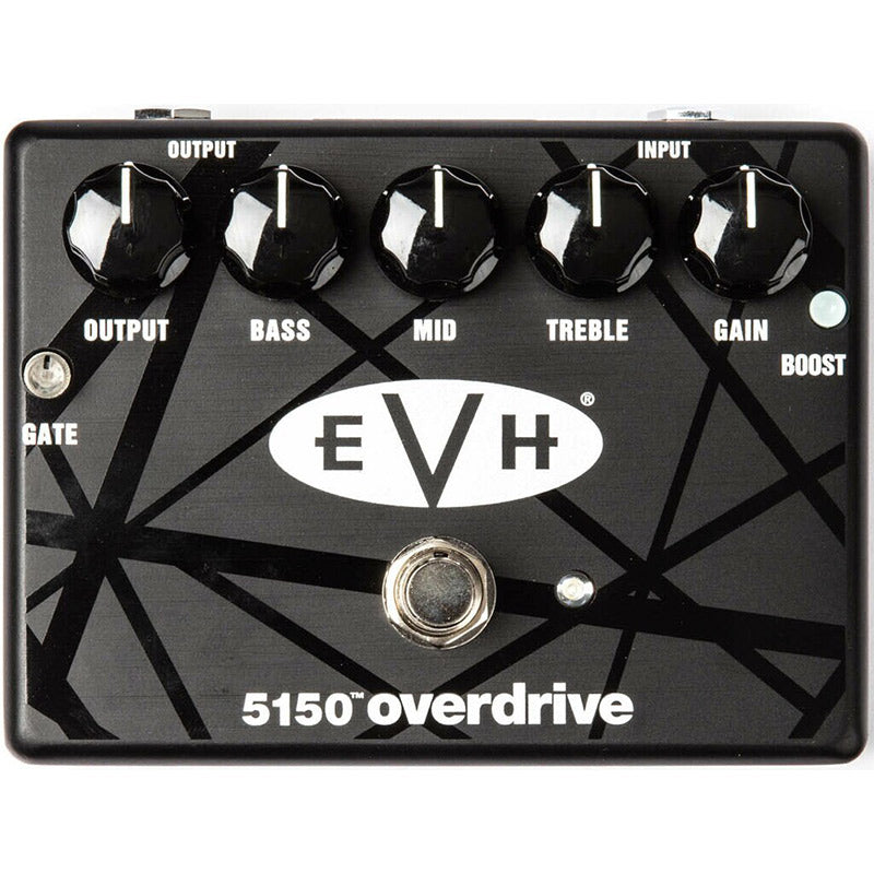 EVH 5150 Overdrive front ; MXR EVH 5150 Overdrive Effect Pedal ; MXR EVH 5150 Overdrive Effect Pedal