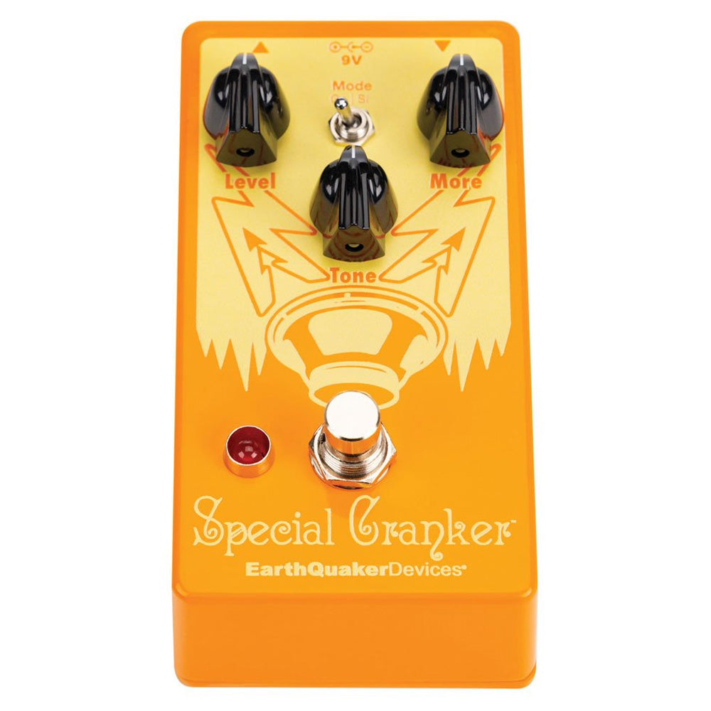 Earthquaker Devices Special Cranker Overdrive Front ; Earthquaker Devices Special Cranker Overdrive Side ; Earthquaker Devices Special Cranker Overdrive Top ; Earthquaker Devices Special Cranker Overdrive Above