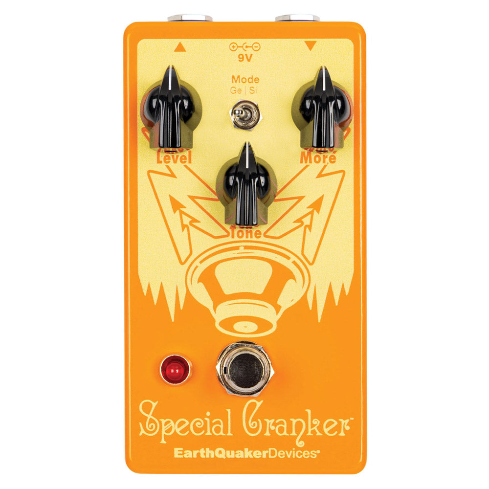 Earthquaker Devices Special Cranker Overdrive Front ; Earthquaker Devices Special Cranker Overdrive Side ; Earthquaker Devices Special Cranker Overdrive Top ; Earthquaker Devices Special Cranker Overdrive Above