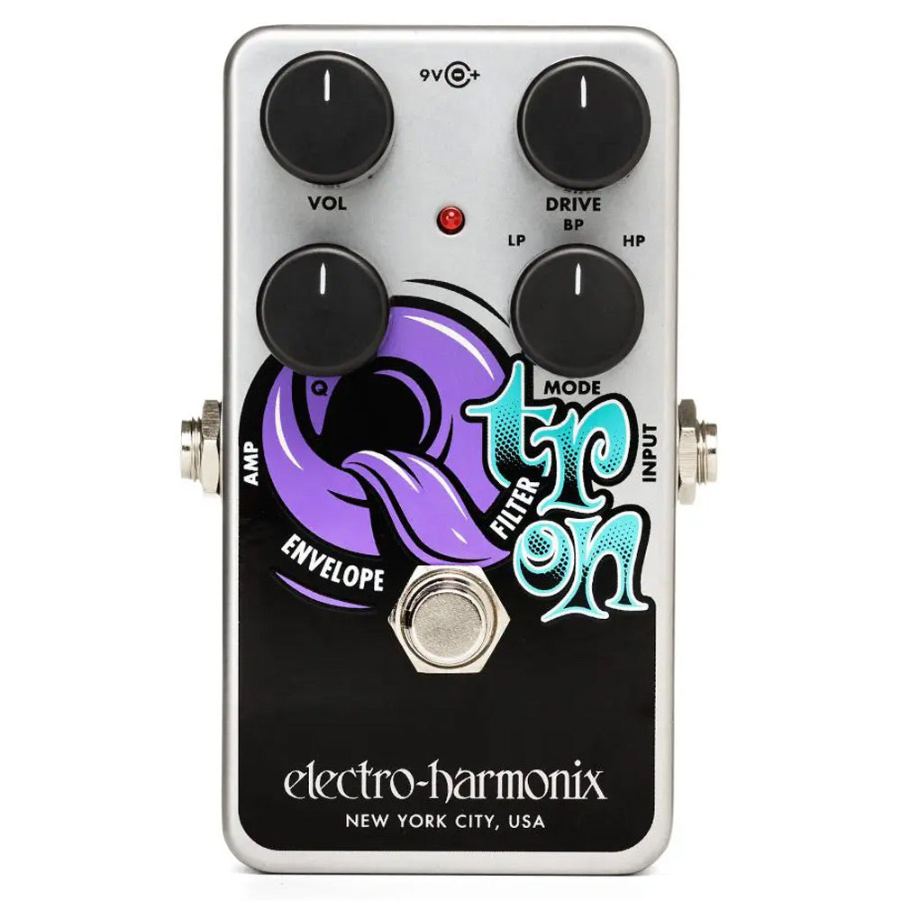 Electro Harmonix Nano Q-Tron - Envelope Controlled Filter Front ; Electro Harmonix Nano Q-Tron - Envelope Controlled Filter Right Side ; Electro Harmonix Nano Q-Tron - Envelope Controlled Filter Left Side ; Electro Harmonix Nano Q-Tron - Envelope Controlled Filter Top