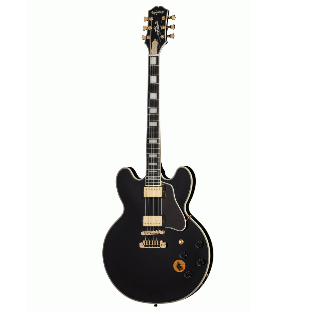 Epiphone B.B. King Lucille Close View ; Epiphone B.B. King Lucille Full View ; Epiphone B.B. King Lucille Back View