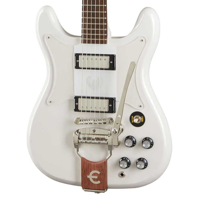 Epiphone Crestwood Custom Polaris White Body ; Epiphone Crestwood Custom Polaris White Electric Guitar