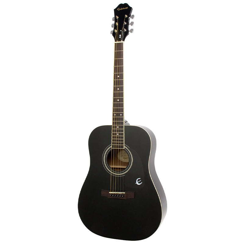 Epiphone DR 100 Acoustic Ebony ; Epiphone DR 100 Ebony