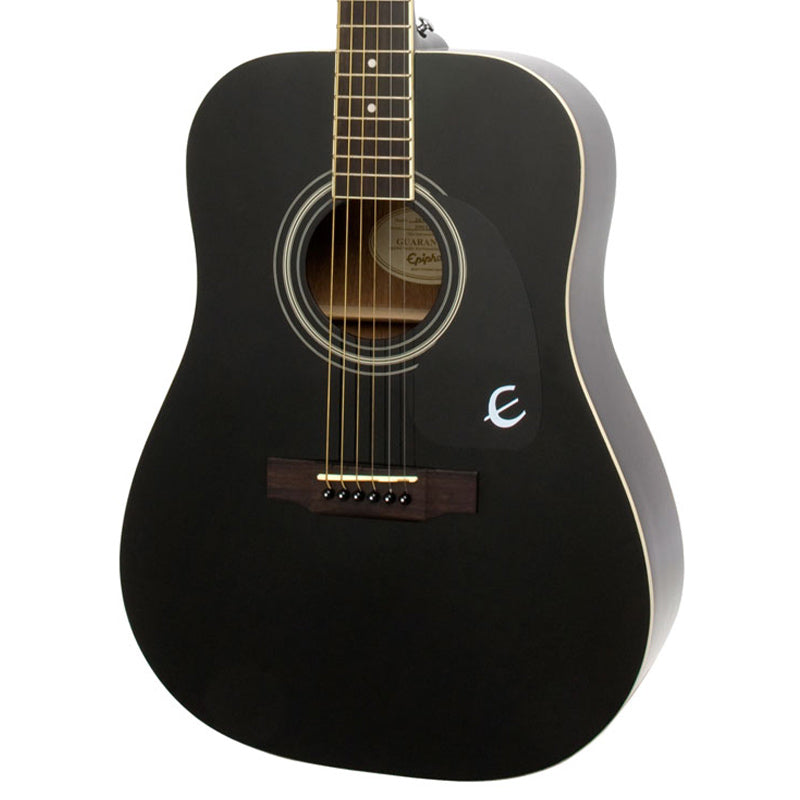 Epiphone DR 100 Acoustic Ebony ; Epiphone DR 100 Ebony