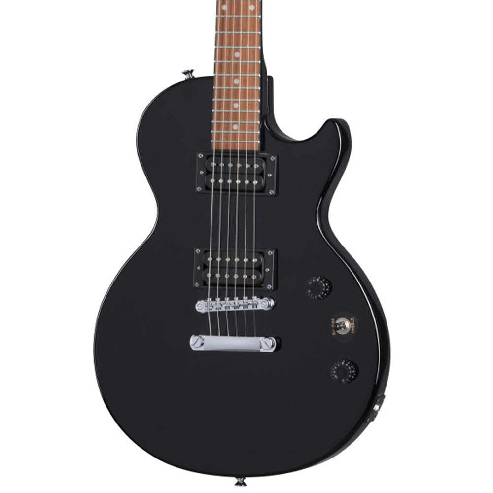 Epiphone Les Paul Special E1 Ebony Front ; Epiphone Les Paul Special E1 Ebony Full