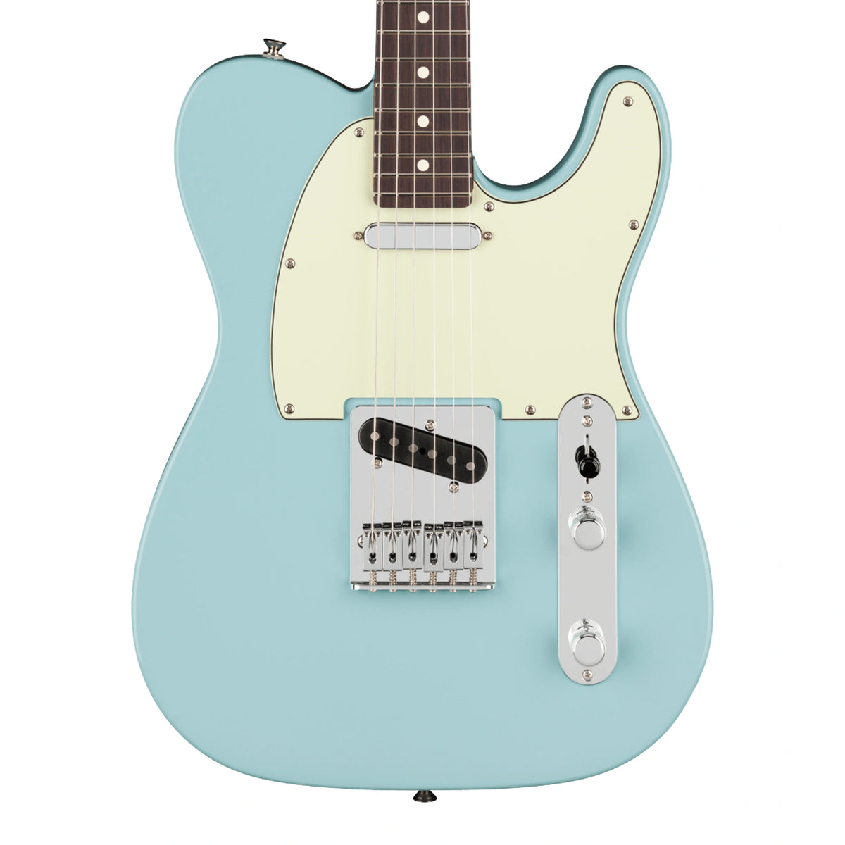 Fender 75th Anniversary Player II Telecaster Rosewood Fingerboard (Daphne Blue) Body
