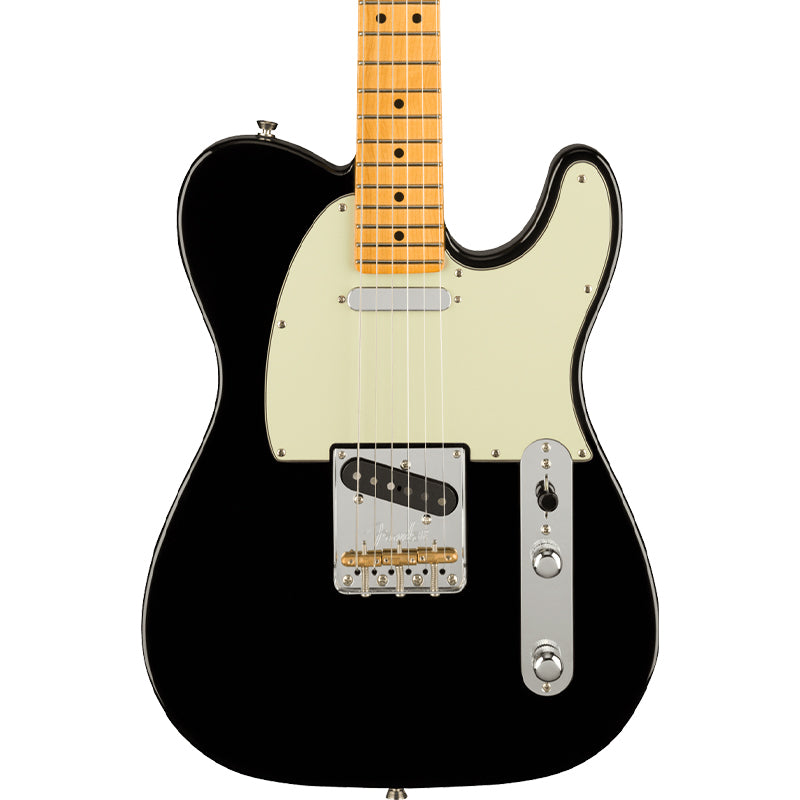 Fender American Professional II Telecaster Black body ; Fender American Professional II Telecaster Black all ; Fender American Professional II Telecaster Black back