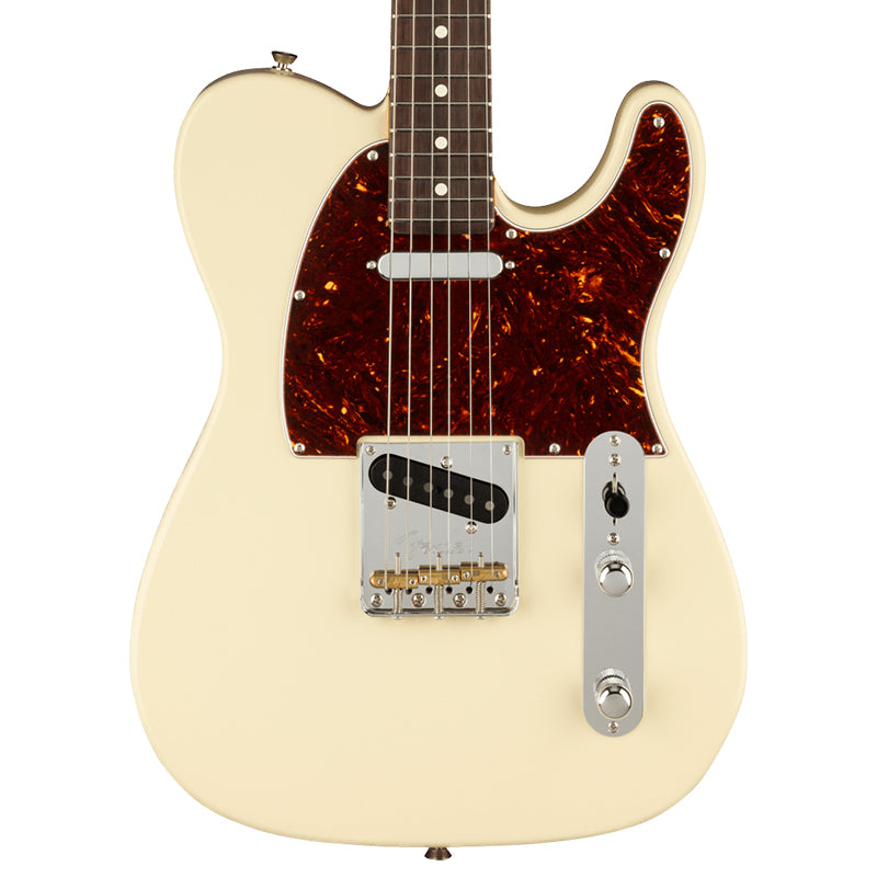 Fender AM Pro II Tele Olympic White Body ; Fender American Professional II Telecaster Olympic White ; Fender Am Pro II tele Headstock RW