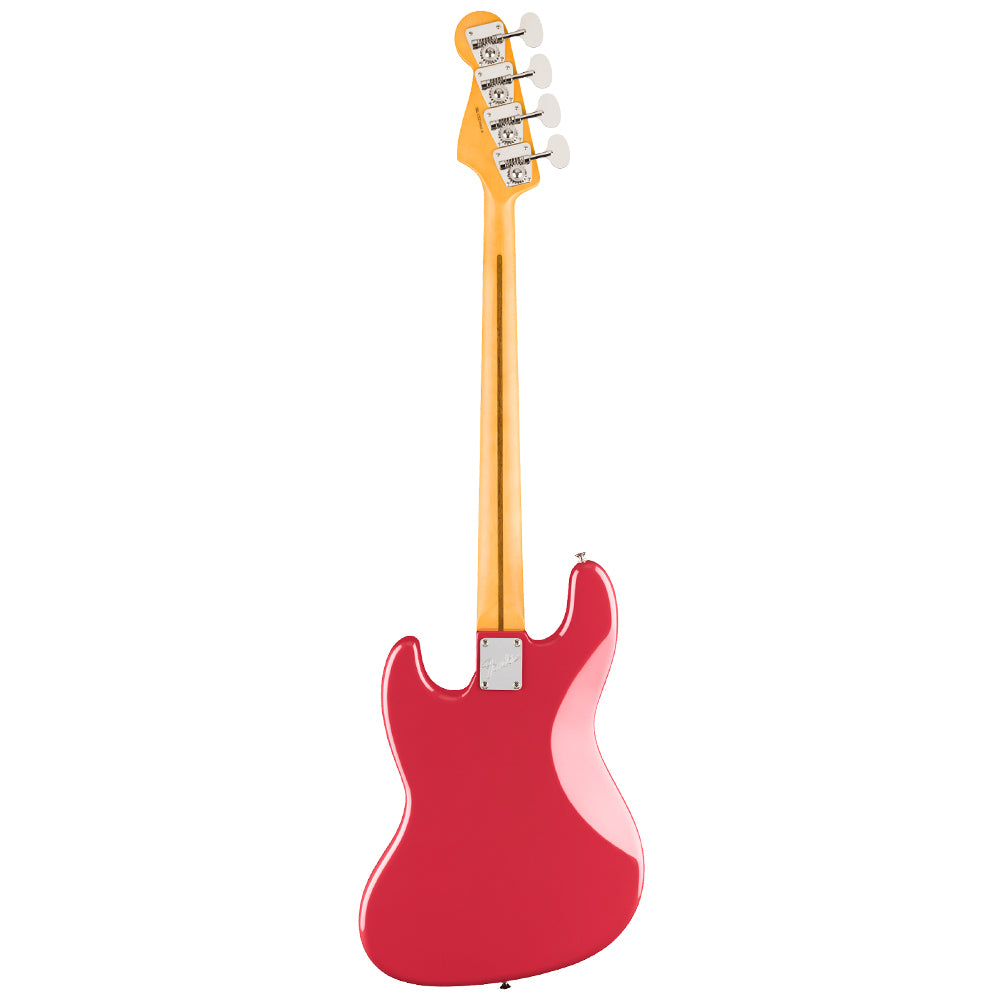 Fender American Professional Classic Jazz Bass Faded Dakota Red close view ; https://open.spotify.com/album/2MASm01cgG0a0CgioQpe6Q?si=EqrDEqzcR3armKocv8Bzgw full view ; https://open.spotify.com/album/2MASm01cgG0a0CgioQpe6Q?si=EqrDEqzcR3armKocv8Bzgw back view