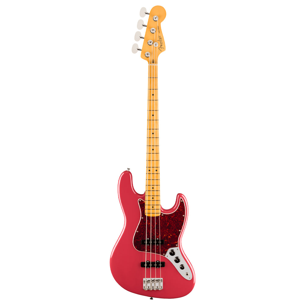 Fender American Professional Classic Jazz Bass Faded Dakota Red close view ; https://open.spotify.com/album/2MASm01cgG0a0CgioQpe6Q?si=EqrDEqzcR3armKocv8Bzgw full view ; https://open.spotify.com/album/2MASm01cgG0a0CgioQpe6Q?si=EqrDEqzcR3armKocv8Bzgw back view