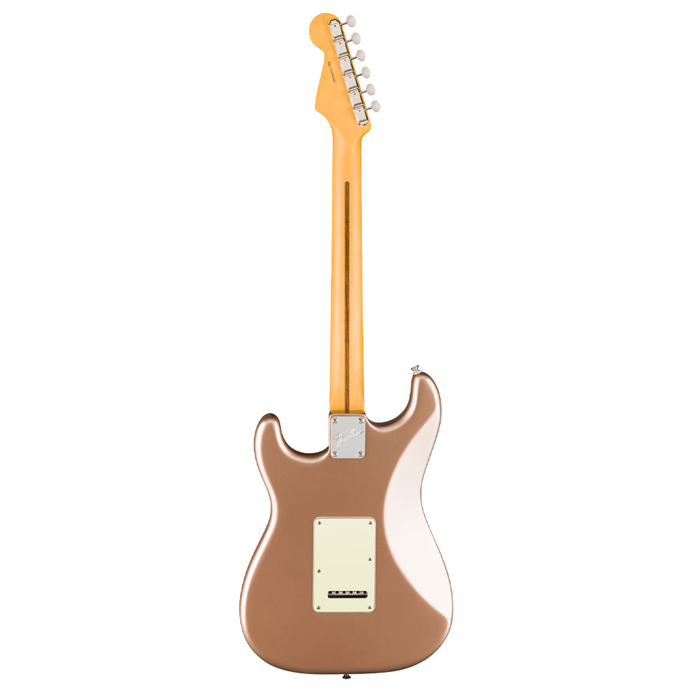 Fender American Professional Classic Stratocaster Rosewood Faded Firemist Gold Close view ; Fender American Professional Classic Stratocaster Rosewood Faded Firemist Gold full view ; Fender American Professional Classic Stratocaster Rosewood Faded Firemist Gold back view