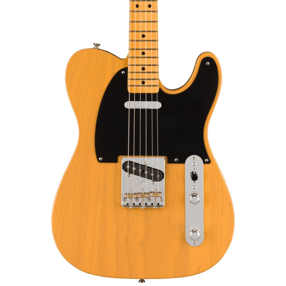 Fender American Vintage II 1951 Telecaster Butterscotch Blonde Electric Guitar Front ; Fender American Vintage II 1951 Telecaster Butterscotch Blonde Electric Guitar Full