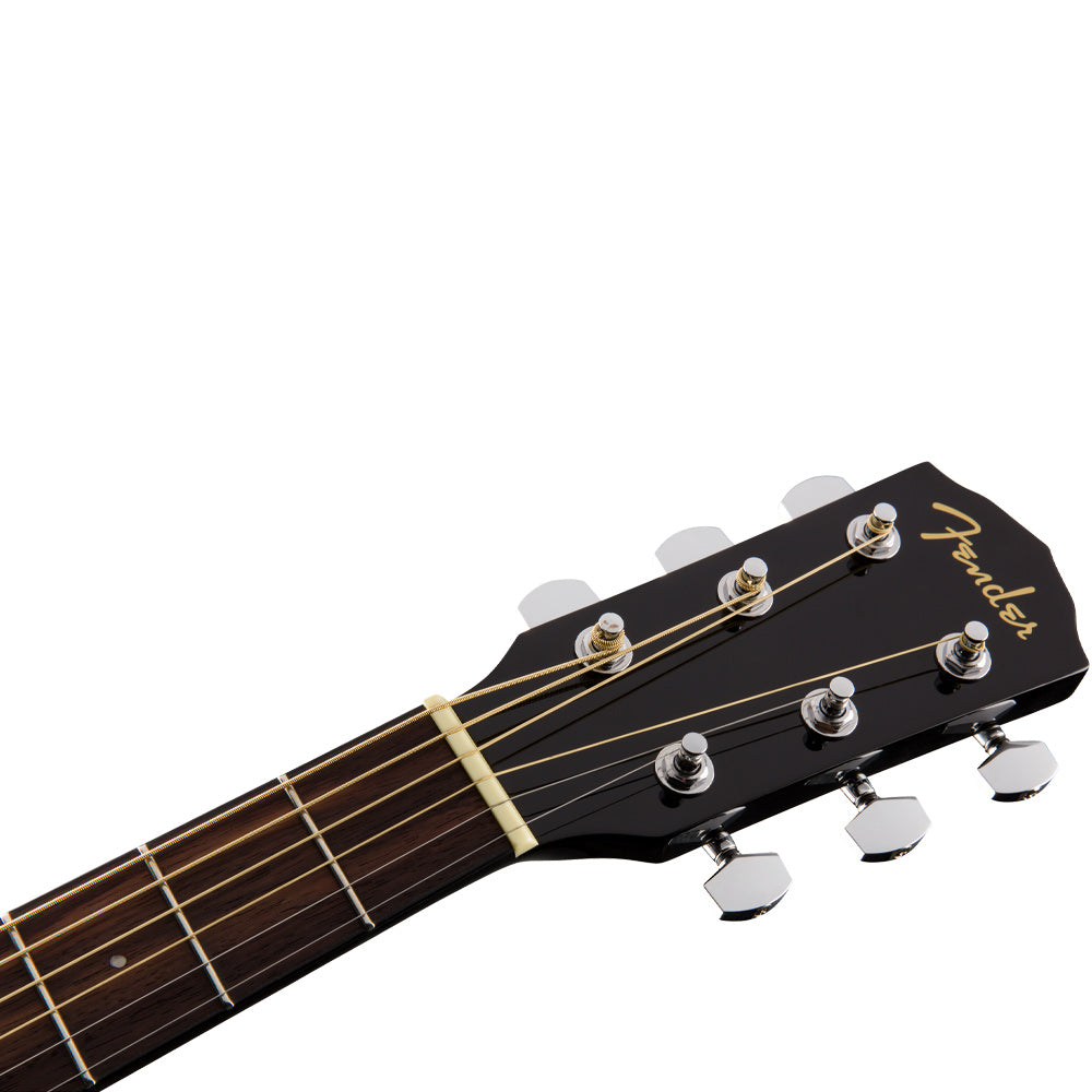 Fender CD-60S Dreadnought Black Acoustic Guitar Front ; Fender CD-60S Dreadnought Black Acoustic Guitar Full ; Fender CD-60S Dreadnought Black Acoustic Guitar Rear ; Fender CD-60S Dreadnought Black Acoustic Guitar Headstock