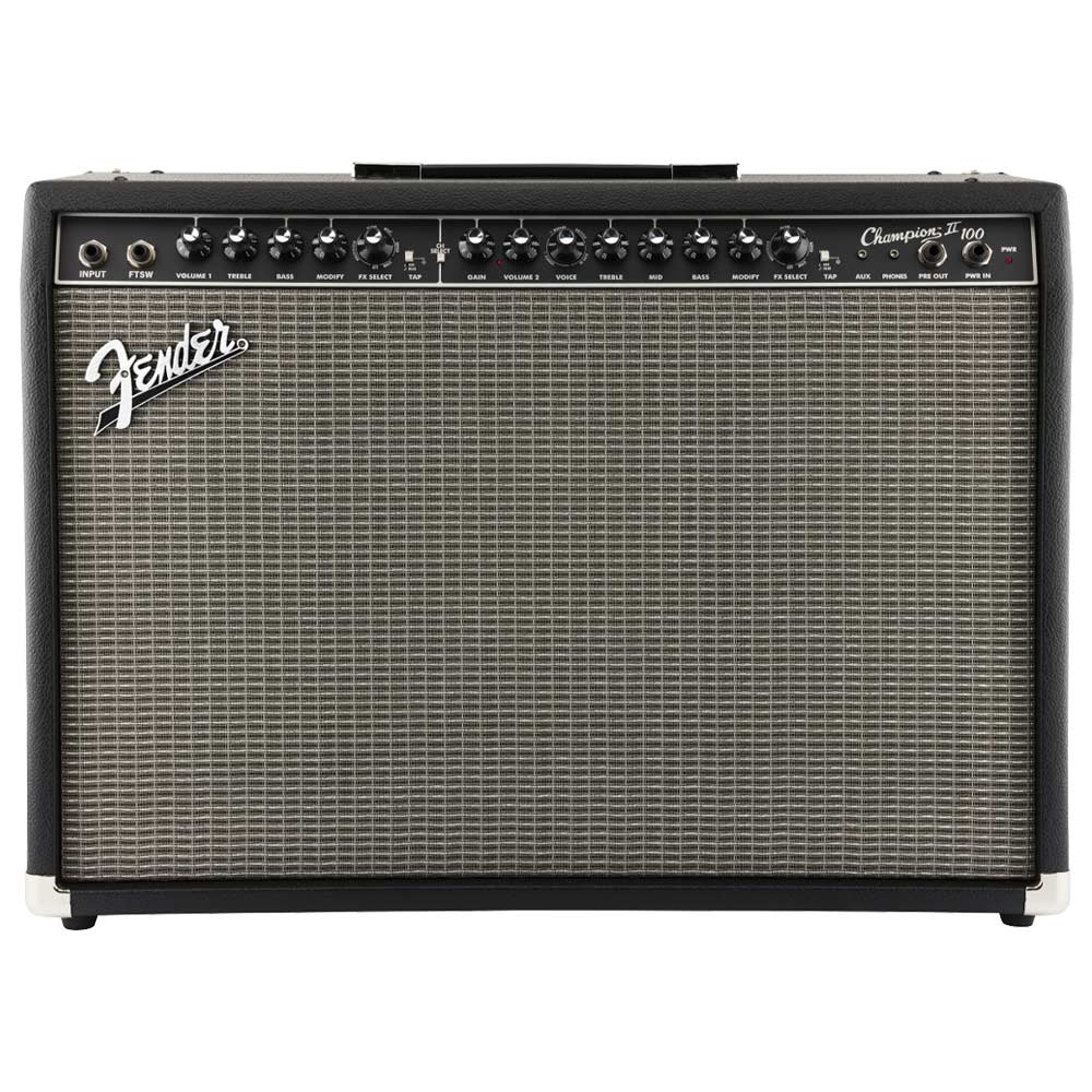 Fender Champion II 100 2×12″ Combo Guitar Amplifier ; Fender Champion II 100 2×12″ Combo Guitar Amplifier ; Fender Champion II 100 2×12″ Combo Guitar Amplifier