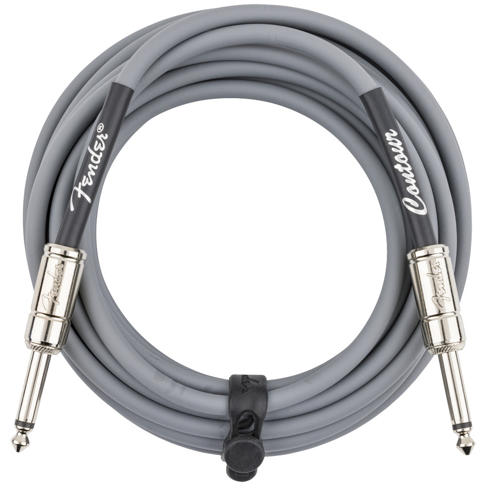 Fender Contour Instrument Cable 18.6ft Inca Silver Unpacked ; Fender Contour Instrument Cable 18.6ft Inca Silver Packed