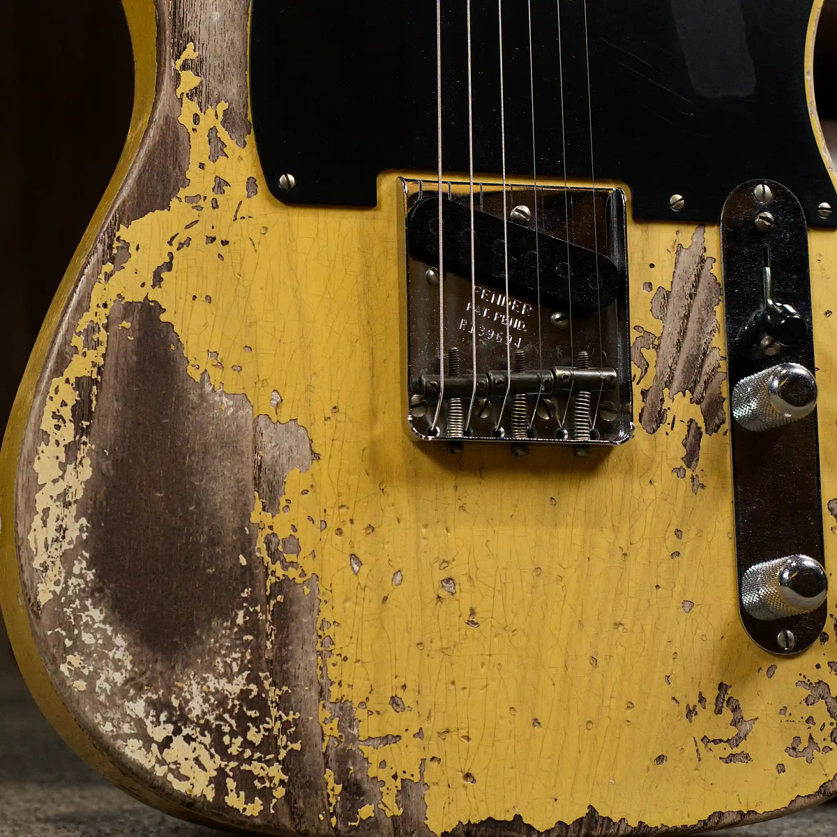 Fender Custom Shop 1952 Telecaster Super Heavy Relic (Aged Nocaster Blonde)
