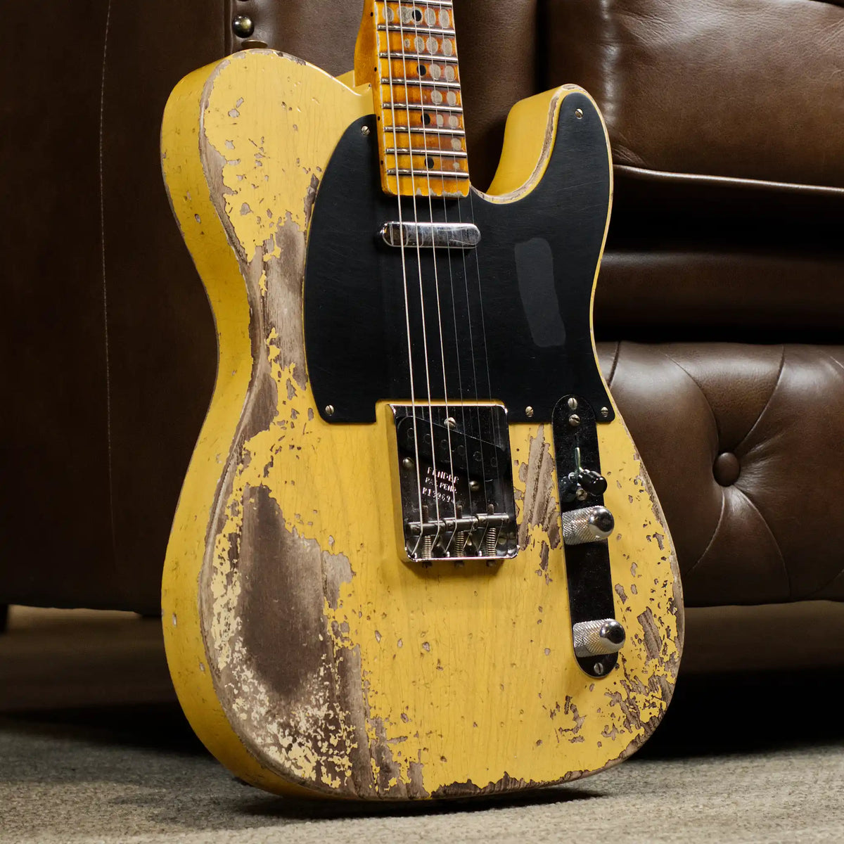 Fender Custom Shop 1952 Telecaster Super Heavy Relic (Aged Nocaster Blonde)
