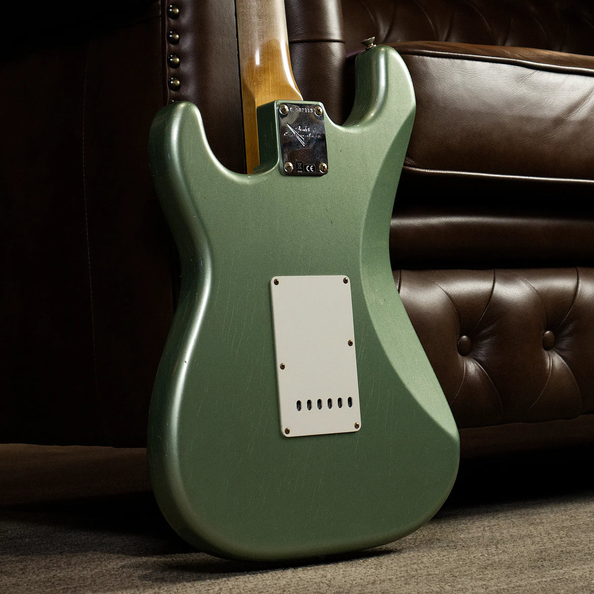 Fender Custom Shop 1959 Stratocaster Journeyman Relic (Faded Aged Sage Green Metallic)