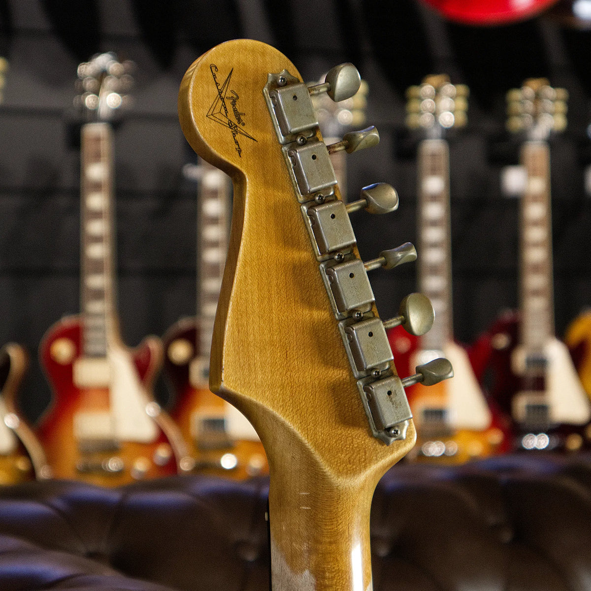Fender Custom Shop 1959 Stratocaster Journeyman Relic (Faded Aged Sage Green Metallic)