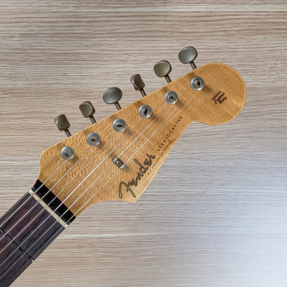 Fender Custom Shop 1959 Stratocaster Journeyman Relic (Faded Aged Sage Green Metallic) ; Fender Custom Shop 1959 Stratocaster Journeyman Relic (Faded Aged Sage Green Metallic) ; Fender Custom Shop 1959 Stratocaster Journeyman Relic (Faded Aged Sage Green Metallic) ; Fender Custom Shop 1959 Stratocaster Journeyman Relic (Faded Aged Sage Green Metallic)