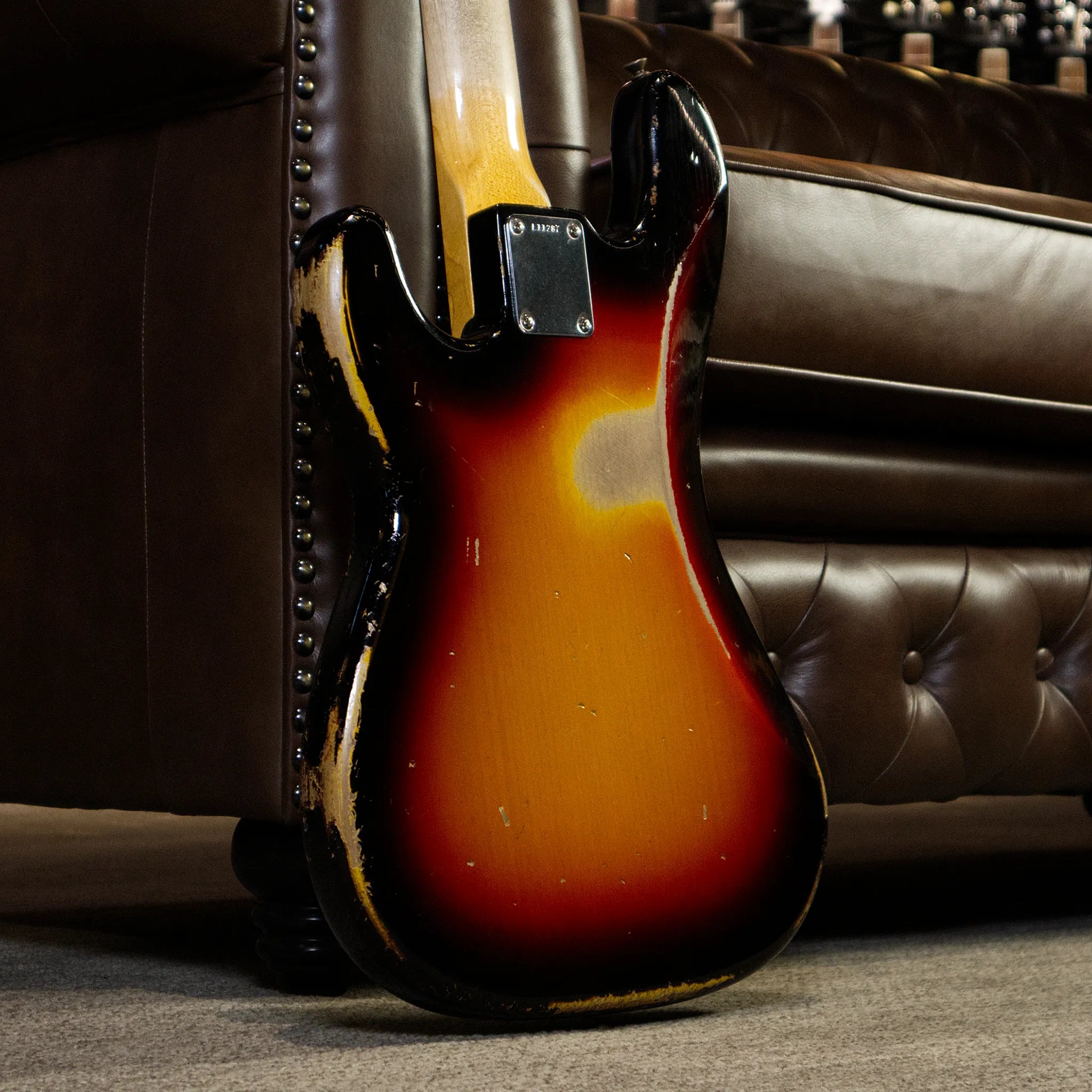 Pre-Owned 2014 Fender Custom Shop 1964 L-Series Precision Bass (Bleached 3-Colour Sunburst)