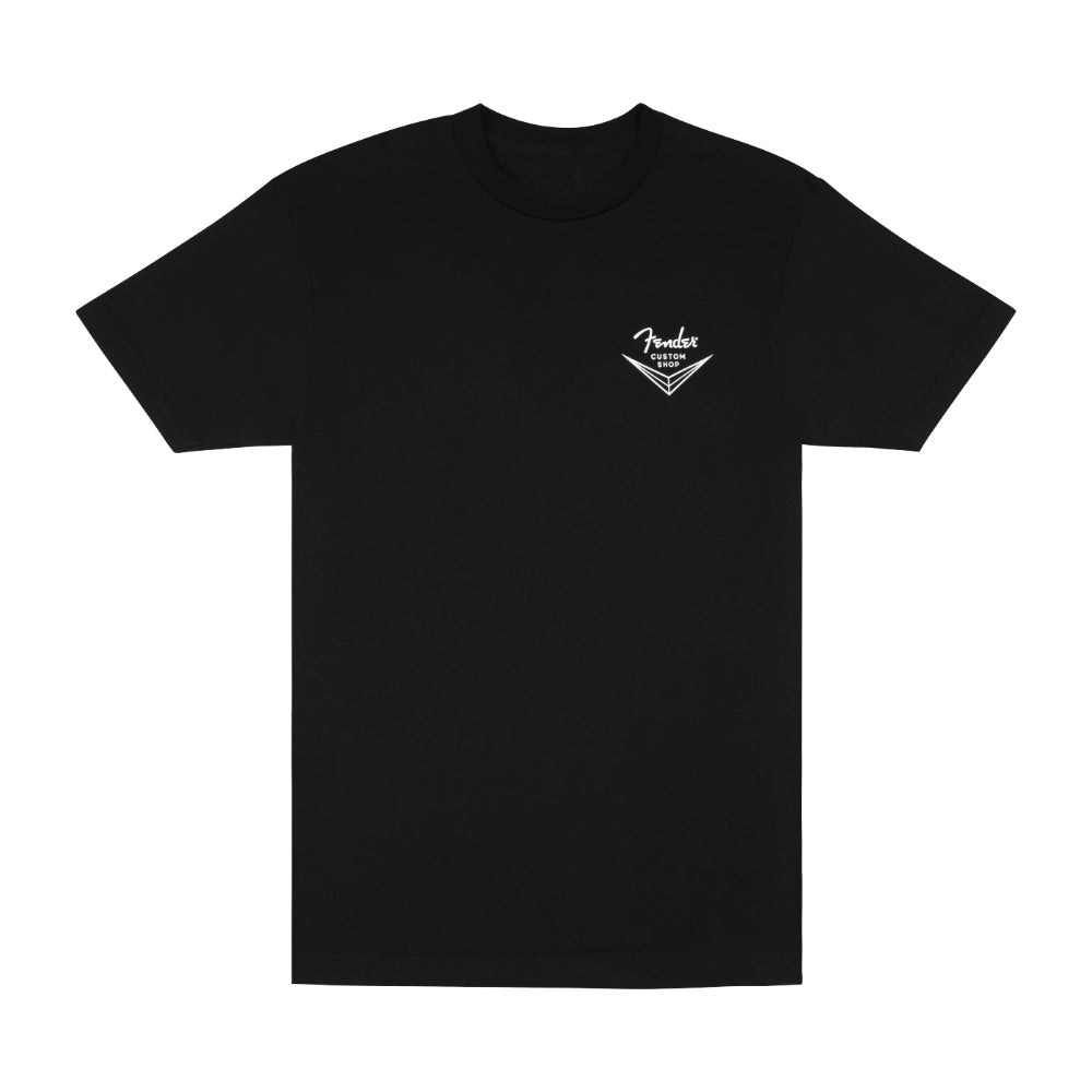 Fender Custom Shop Logo T-Shirt Black