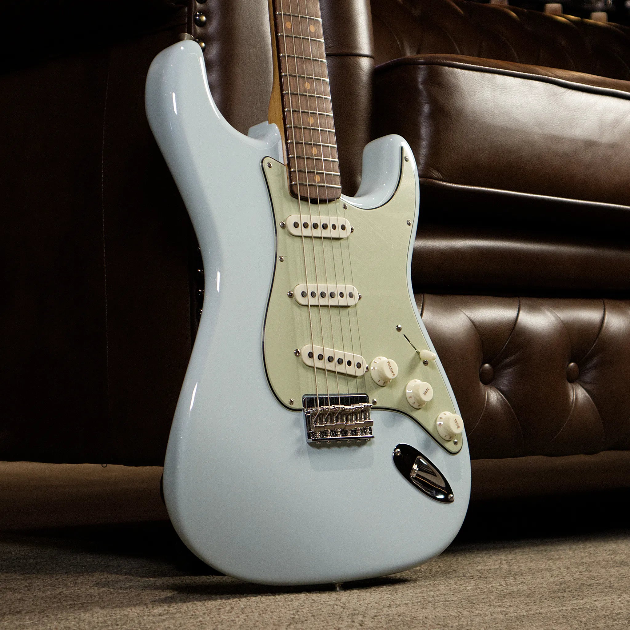 Fender Custom Shop Vintage Custom '59 Hardtail Stratocaster (Faded Aged Sonic Blue)