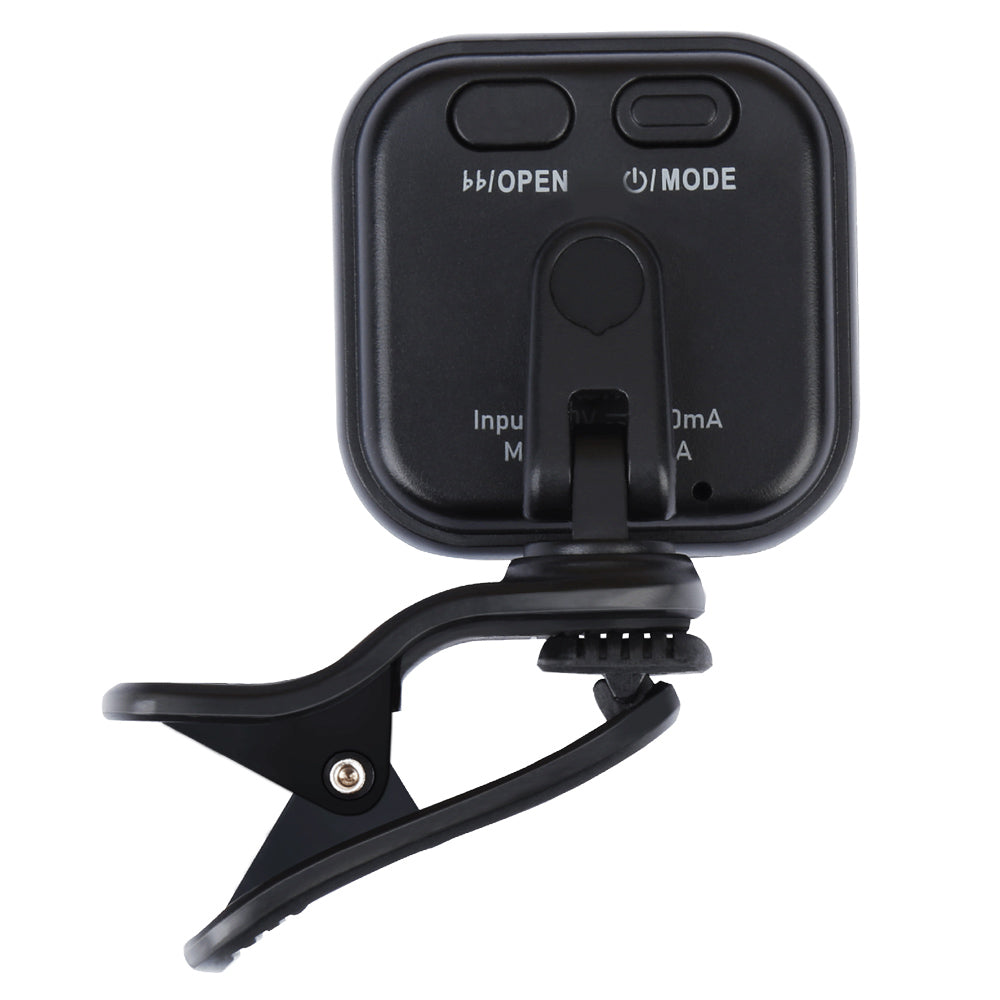 Fender Flash 2.0 Rechargeable Tuner Clip-On Front ; Fender Flash 2.0 Rechargeable Tuner Clip-On Back