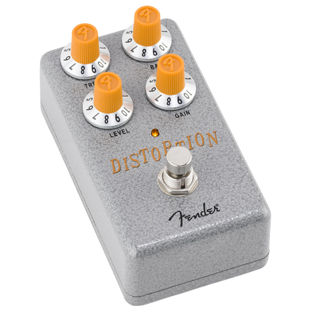 Fender Hammertone Distortion Pedal Front ; Fender Hammertone Distortion Pedal Top ; Fender Hammertone Distortion Pedal Above
