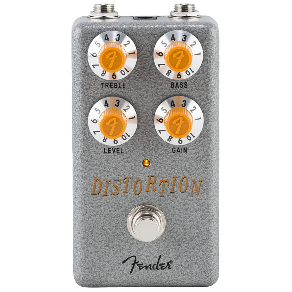Fender Hammertone Distortion Pedal Front ; Fender Hammertone Distortion Pedal Top ; Fender Hammertone Distortion Pedal Above