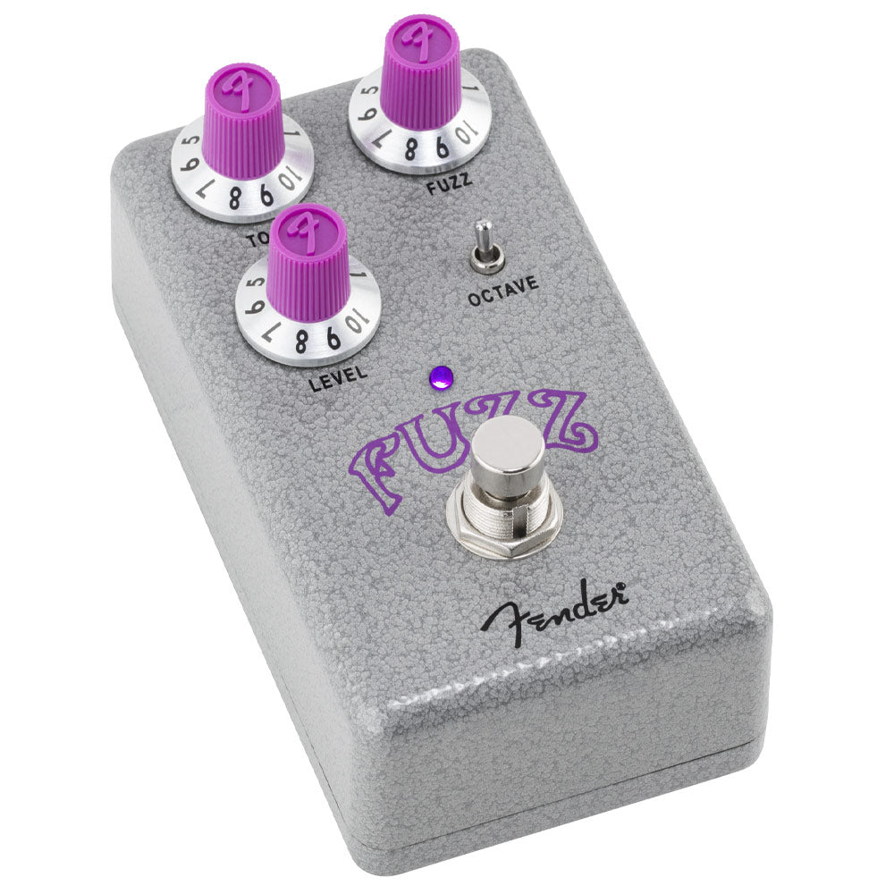 Fender Hammertone Fuzz Pedal Front ; Fender Hammertone Fuzz Pedal Top ; Fender Hammertone Fuzz Pedal Above