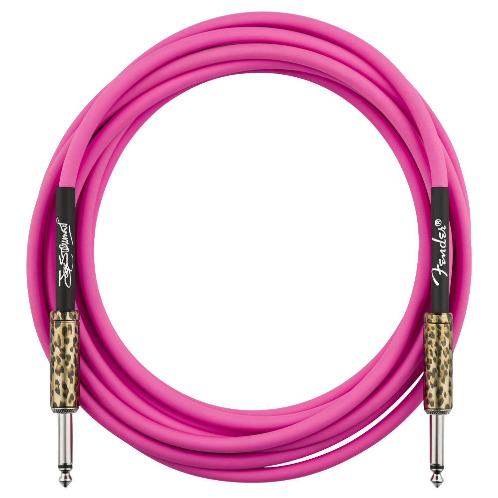 Fender Joe Strummer 13ft Instrument Cable Pink Leopard