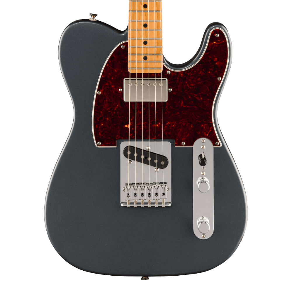 Fender Limited Edition Player II Telecaster Charcoal Frost Metallic Body View ; Fender Limited Edition Player II Telecaster Charcoal Frost Metallic Full View ; Fender Limited Edition Player II Telecaster Charcoal Frost Metallic Back View