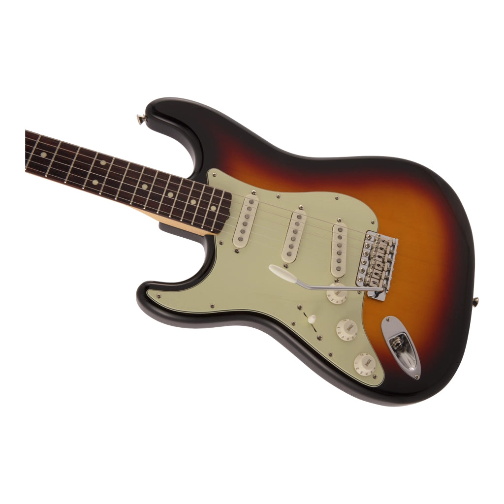 Fender Made in Japan Traditional '60s Stratocaster Rosewood Fingerboard Left-Handed (3-Colour Sunburst)