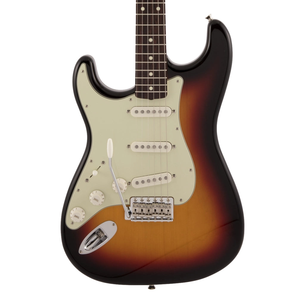 Fender Made in Japan Traditional '60s Stratocaster Rosewood Fingerboard Left-Handed (3-Colour Sunburst)