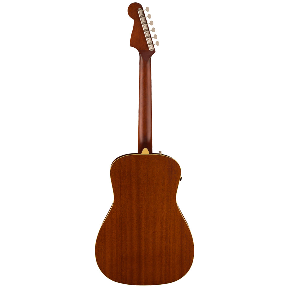 Fender Malibu Player Olympic White Acoustic/Electric Guitar Front ; Fender Malibu Player Olympic White Acoustic/Electric Guitar Full ; Fender Malibu Player Olympic White Acoustic/Electric Guitar Full Rear ; Fender Malibu Player Olympic White Acoustic/Electric Guitar Headstock