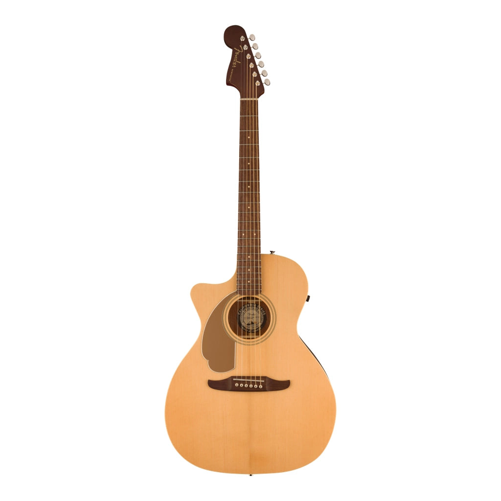 Fender Newporter Player Left-Handed Acoustic/Electric Guitar (Natural)