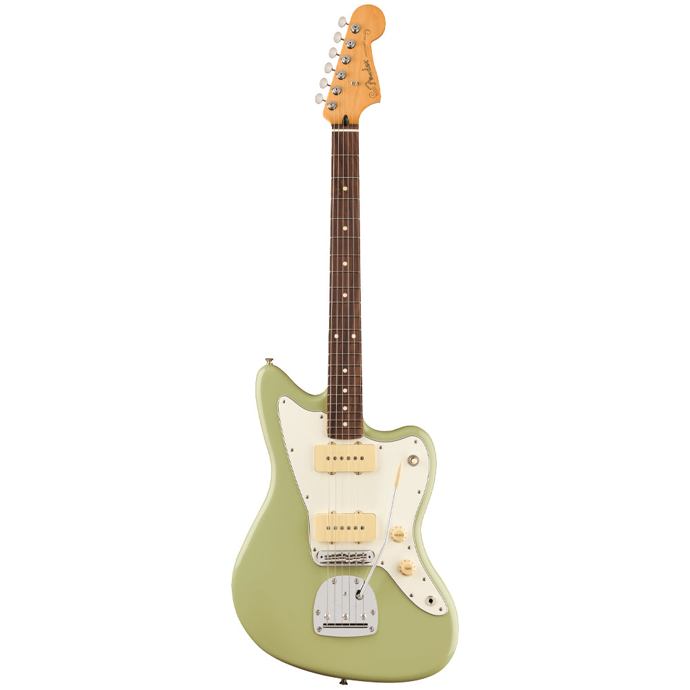 Fender Player II Jazzmaster Birch Green Electric Guitar Front ; Fender Player II Jazzmaster Birch Green Electric Guitar Full
