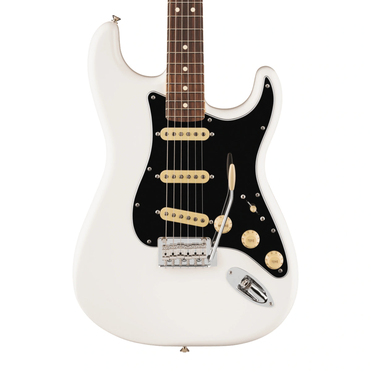 Fender Player II Stratocaster Rosewood Fingerboard (Polar White) Body View