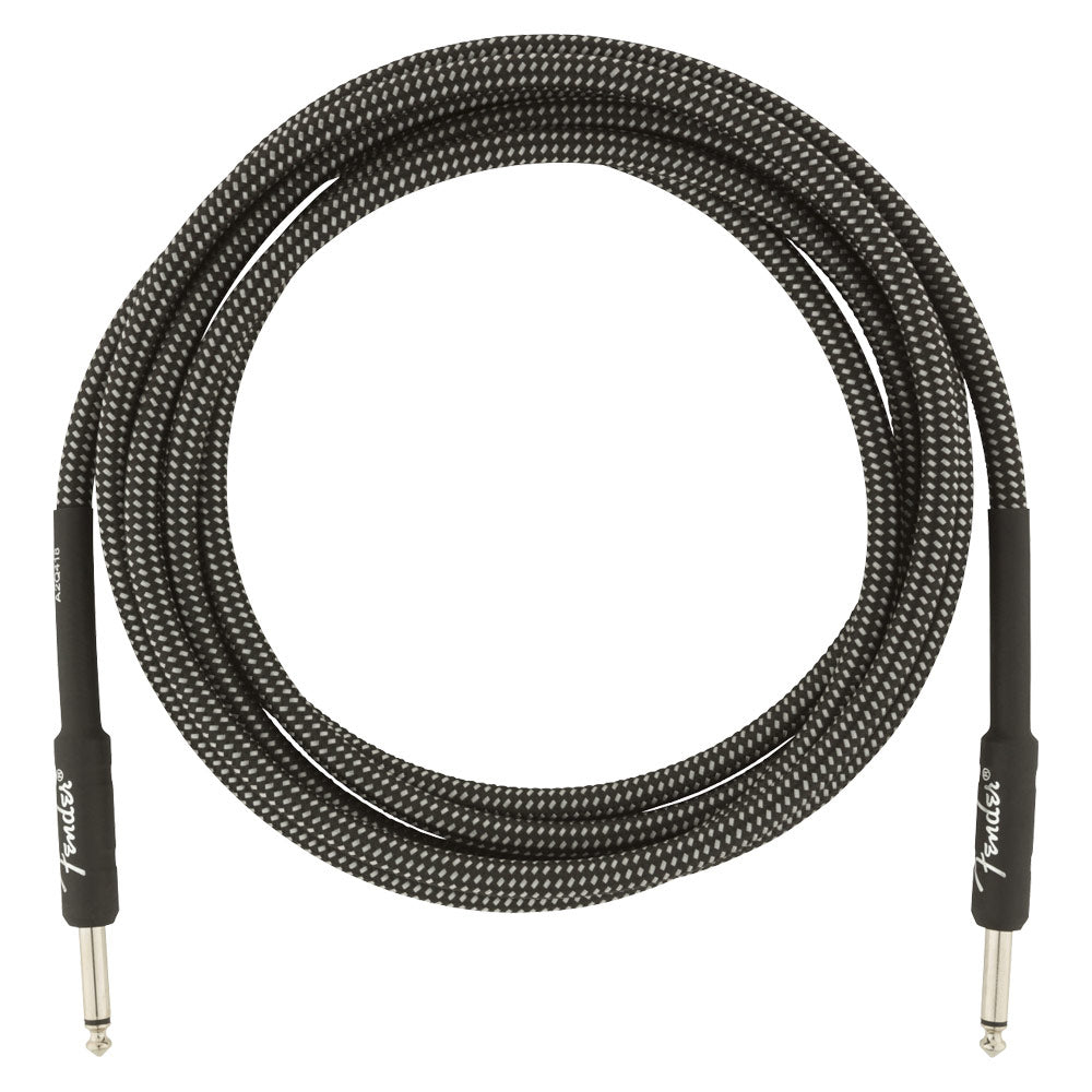 ; Fender Professional Series 10ft Instrument Cable Gray Tweed ; Fender Professional Series 10ft Instrument Cable Gray Tweed