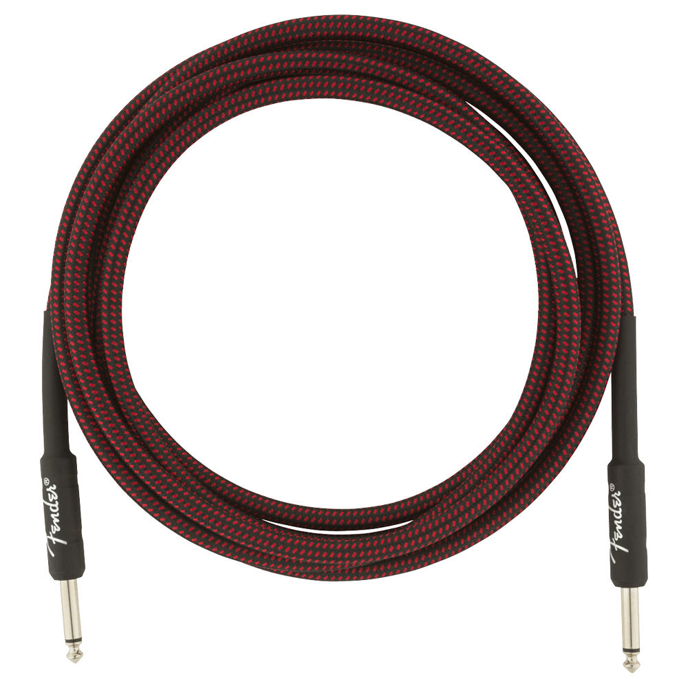 ; Fender Professional Series 10ft Instrument Cable Red Tweed ; Fender Professional Series 10ft Instrument Cable Red Tweed