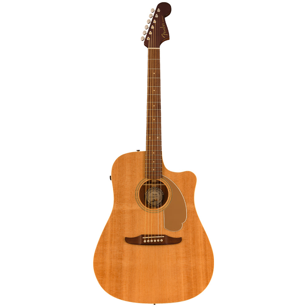 Fender Redondo Player Acoustic/Electric Guitar Natural Front ; Fender Redondo Player Acoustic/Electric Guitar Natural Full ; Fender Redondo Player Acoustic/Electric Guitar Natural Rear ; Fender Redondo Player Acoustic/Electric Guitar Natural Headstock