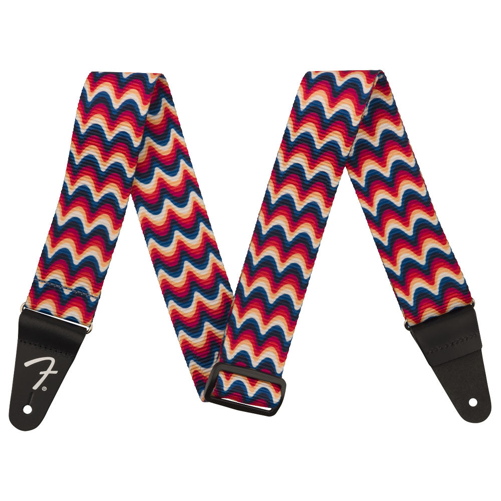 Fender Retro Ripple Strap Red