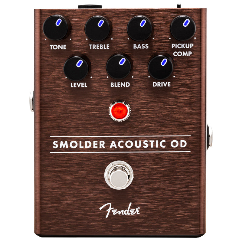 Fender Smolder Acoustic Overdrive Pedal ; Fender Smolder Acoustic Overdrive Pedal Angle