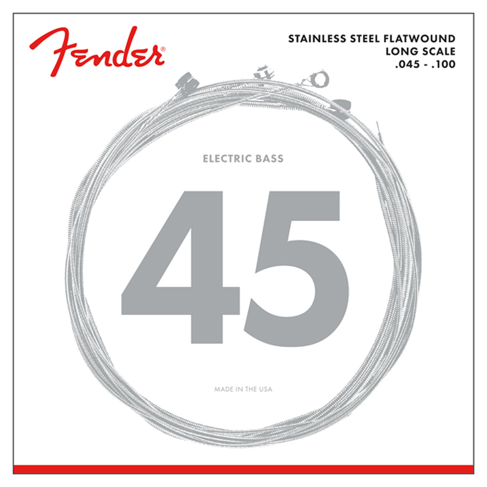 Fender Stainless 9050's Flatwound Bass Strings 45-100