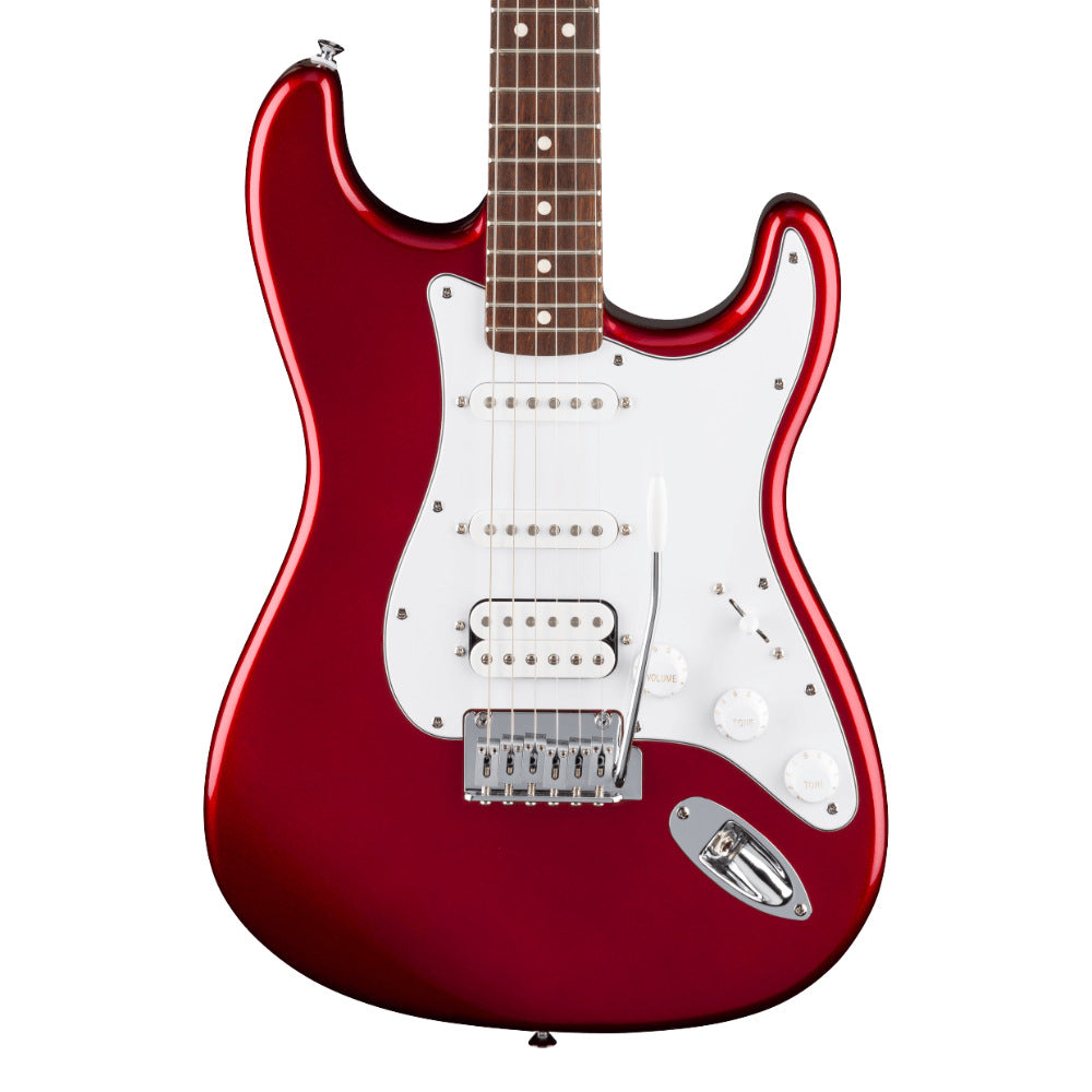 Fender Standard Stratocaster HSS Laurel Fingerboard Candy Cola Body View ; Fender Standard Stratocaster HSS Laurel Fingerboard Candy Cola Full View ; Fender Standard Stratocaster HSS Laurel Fingerboard Candy Cola Back View