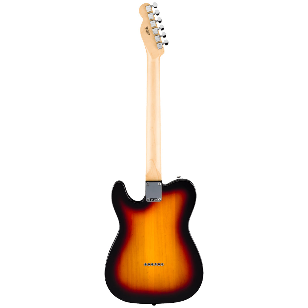 Fender Standard Telecaster 3-Colour-Sunburst body view ; Fender Standard Telecaster 3-Colour-Sunburst full view ; Fender Standard Telecaster 3-Colour-Sunburst back view