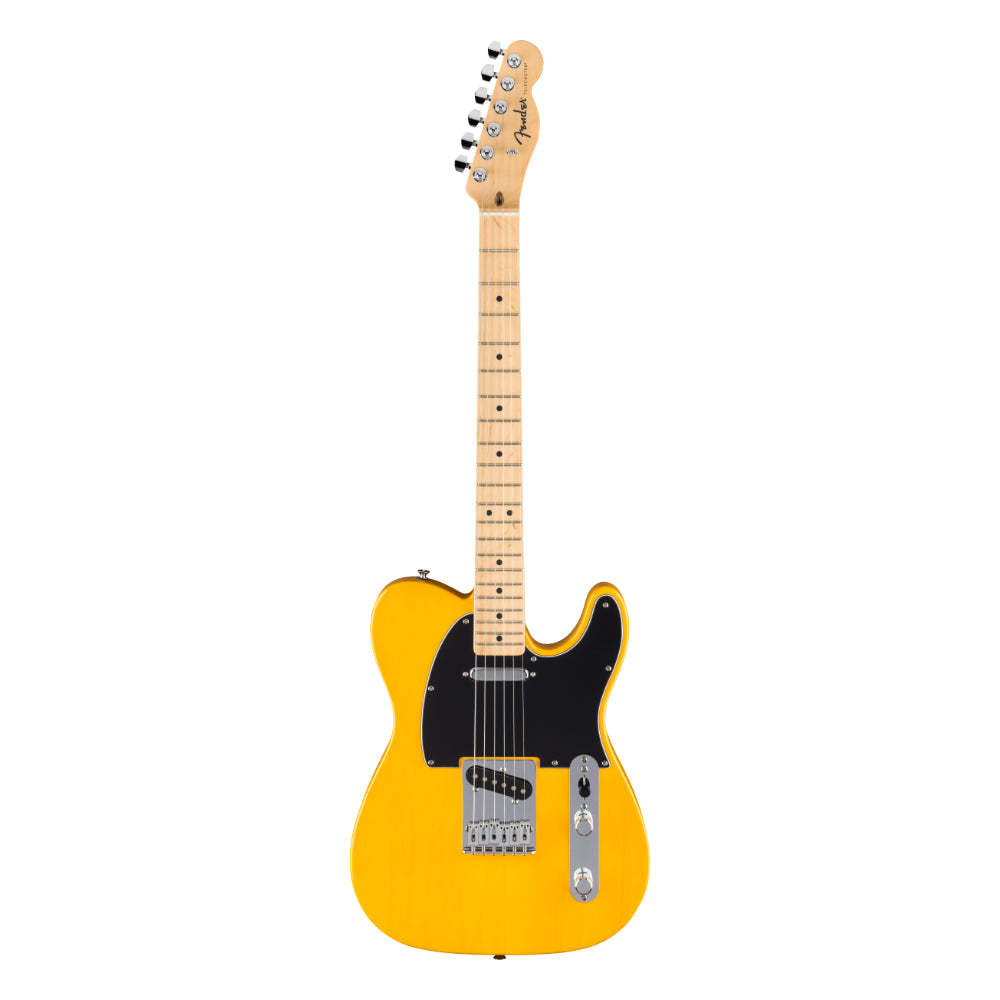 Fender Standard Telecaster Butterscotch Blonde Body View ; Fender Standard Telecaster Butterscotch Blonde Full View ; Fender Standard Telecaster Butterscotch Blonde Back View