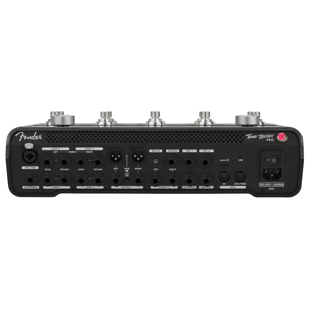 Fender Tone Master Pro Front ; Fender Tone Master Pro Angle ; Fender Tone Master Pro Rear