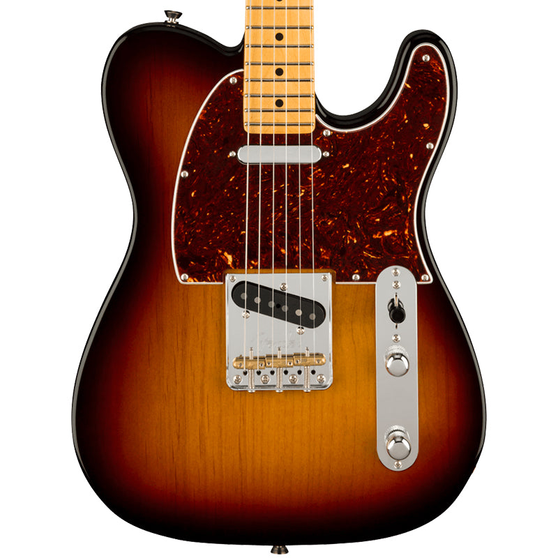 Fender Am Pro II tele Sunburst Body ; Fender American Professional II Telecaster Maple (3-Colour Sunburst) ; Fender AM Pro II Tele Headstock Maple